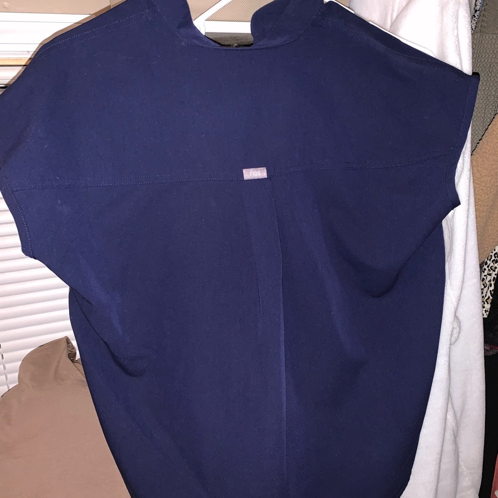 Figs Navy Blue Scrub set